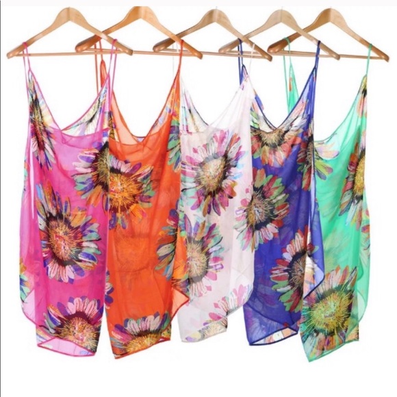 White BEACH cover up bathing suit wrap DRESS swim - Picture 4 of 5